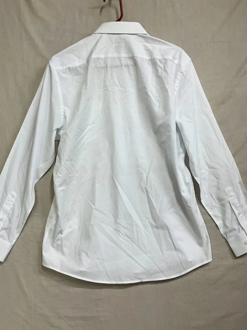 NWT Nobleson Dress Shirt Men's Size 15-15.5 32/33 White Classic Fit Button Down